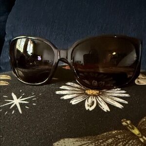 E7 Dolce & Gabbana D&G8002 501/87 Gloss Brown Frame Sunglasses Fair Condition